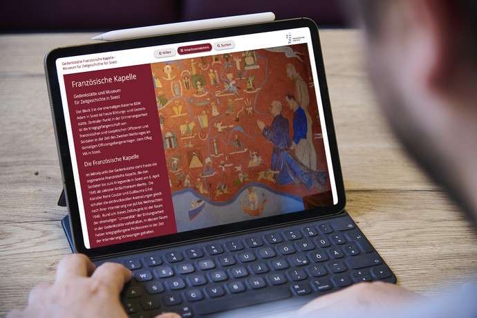 Inklusive Webseite "Kultur-Kit" des Museums Französische Kapelle in Soest