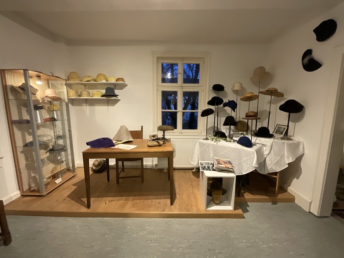 Ansicht des neu gestalteten Ausstellungsbereichs des Museums für Handwerk und Postgeschichte in Iserlohn